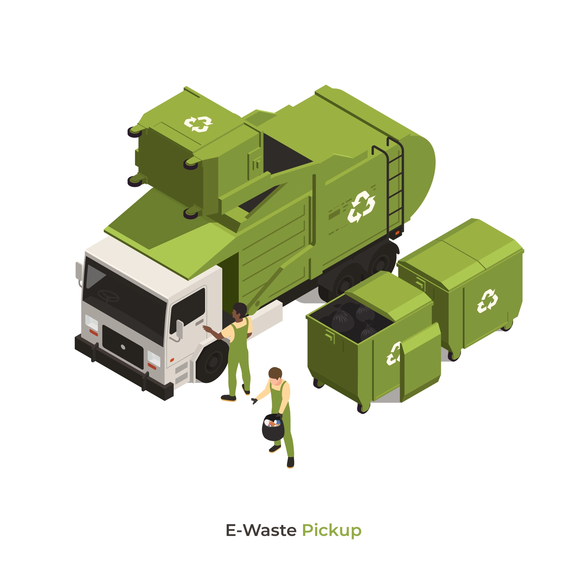 f E-waste Recycling Pickup Services